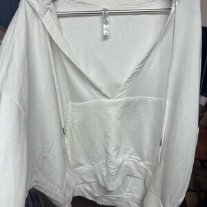 Fabletics V-Neck Hoodie Sweatshirt